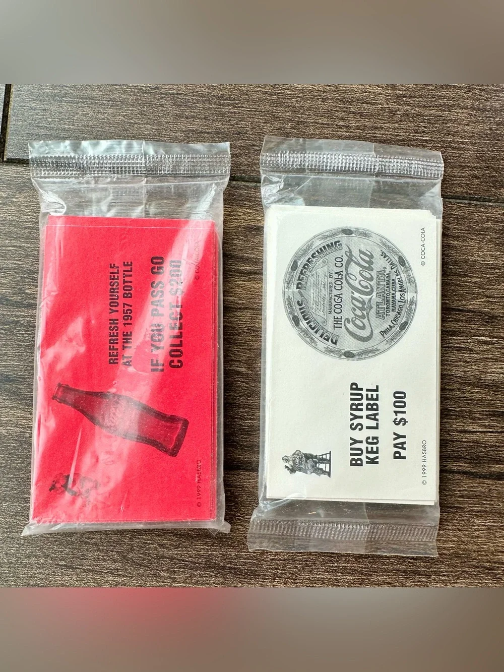 Monopoly Coca-Cola 125th Anniversary Collector's Edition - Replacement Parts